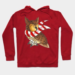 Cozy Christmas Owl Hoodie